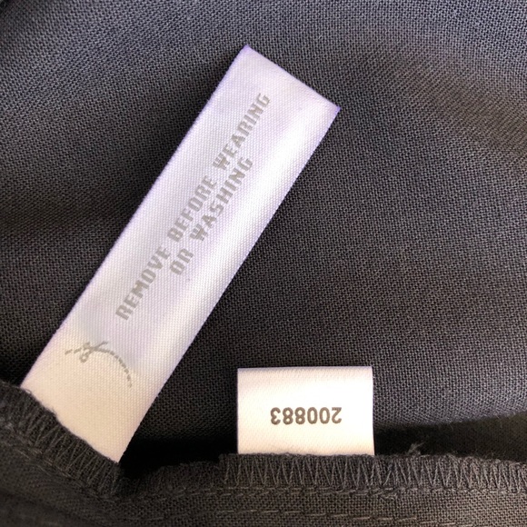 Ann Taylor LOFT Stretchy Lightweight Zipper Button Closure Black Trousers 14 - Picture 8 of 14